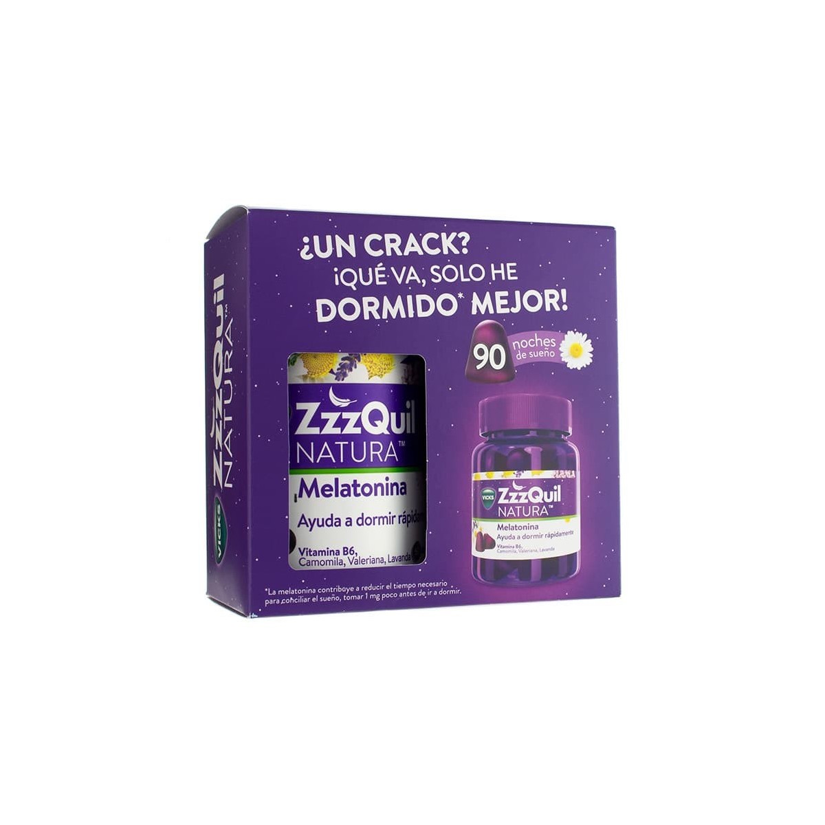 ZzzQuil Natura 90 Gummies Frutos Del Bosque