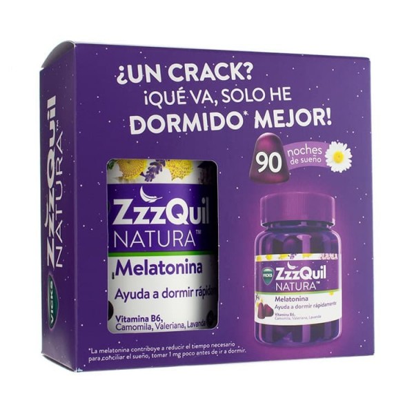ZzzQuil Natura 90 Gummies Frutos Del Bosque