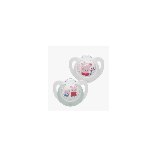 Nuk Chupete 6-18 m Silicona 2 Unidades