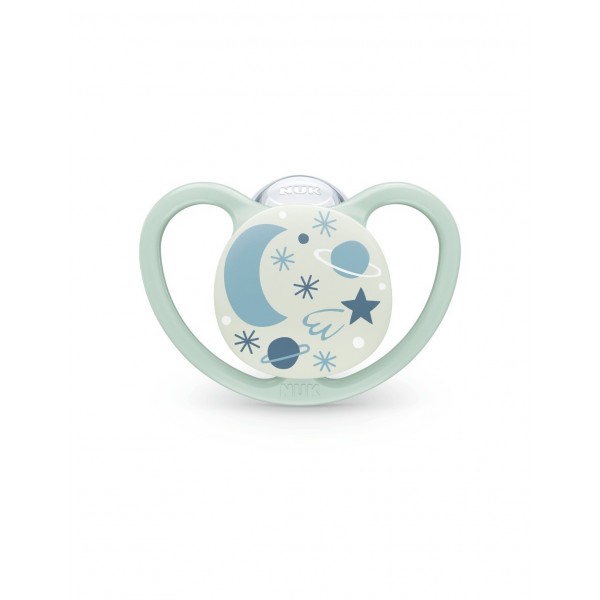 Nuk Chupete Space Night 0-6 m Silicona