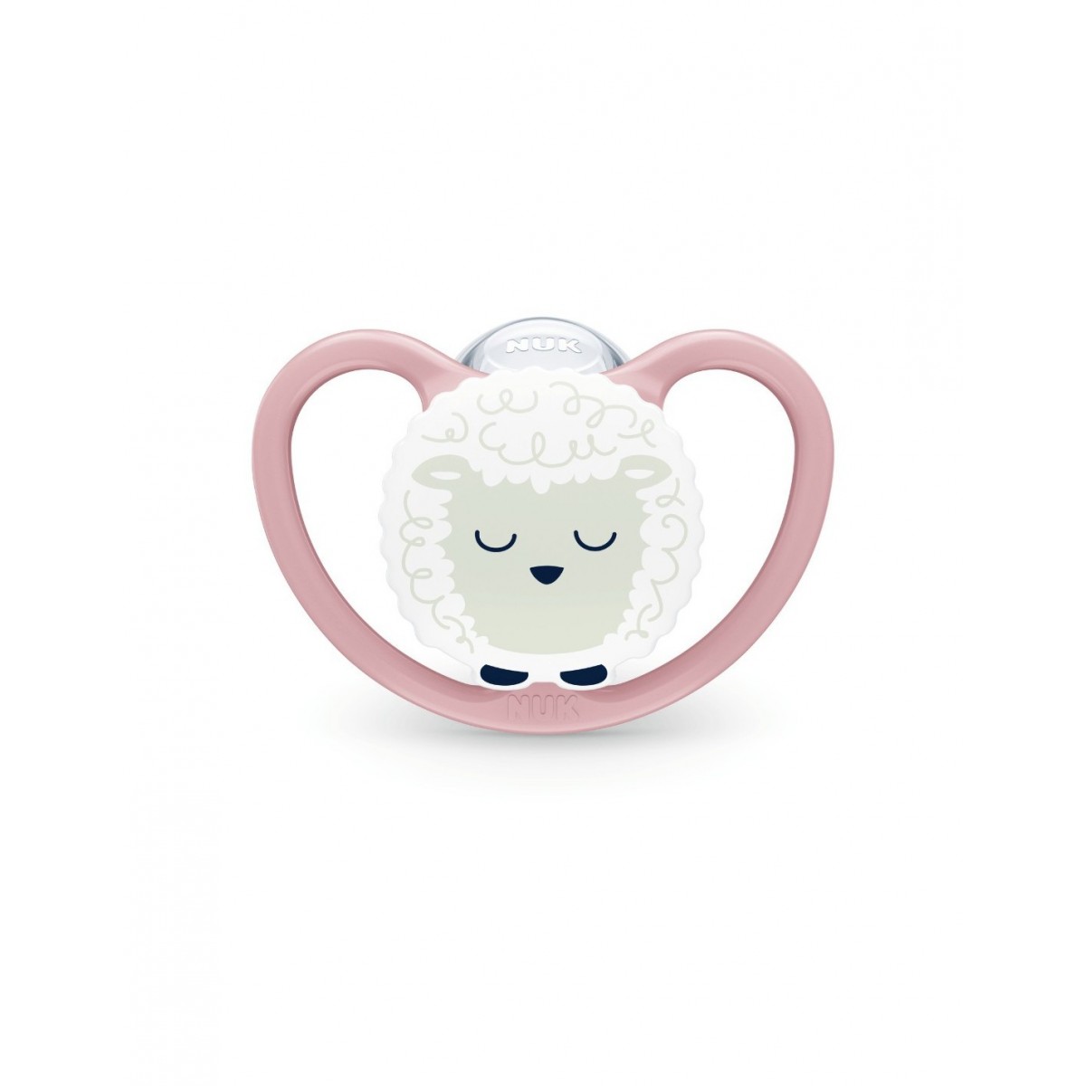 Nuk Chupete Space Night Silicona 18-36 m