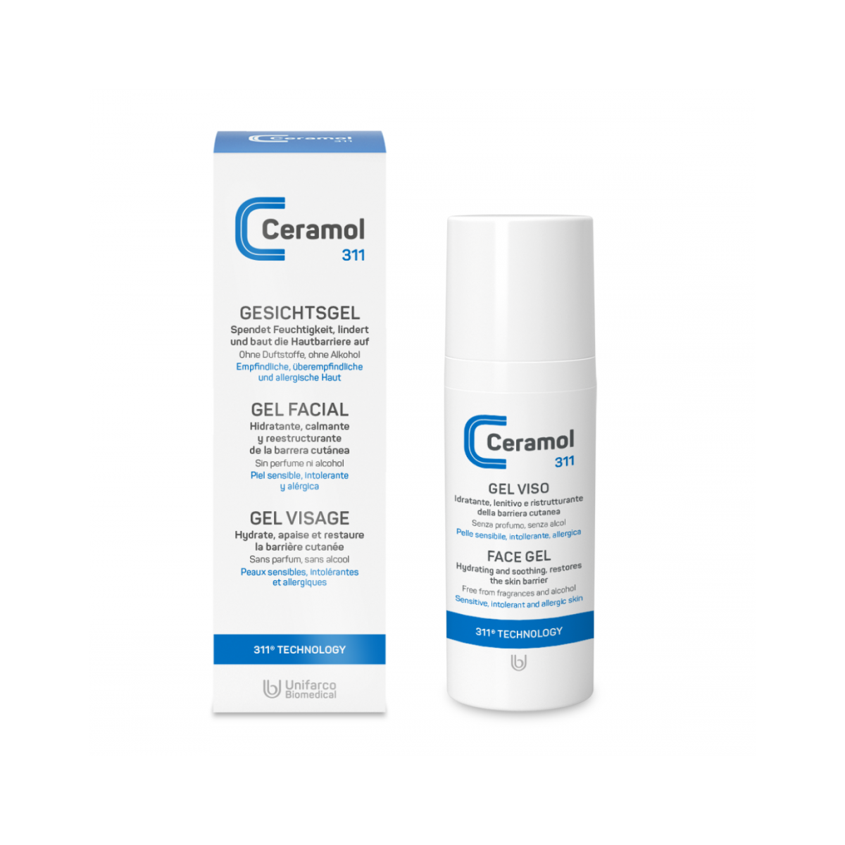 Ceramol Gel Facial 50 Ml