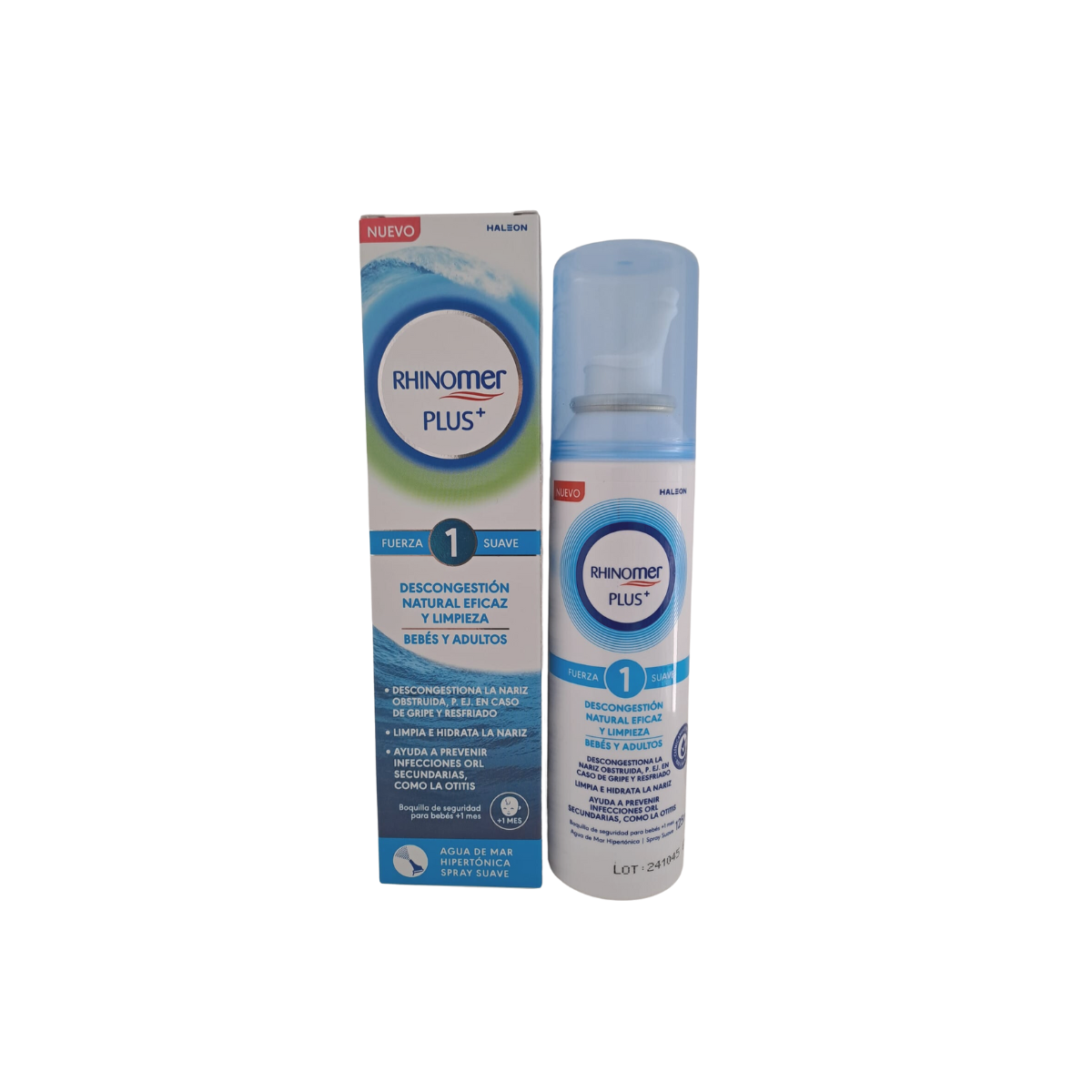 Rhinomer Plus Bebes y Adultos Fuerza 1 1 Spray...