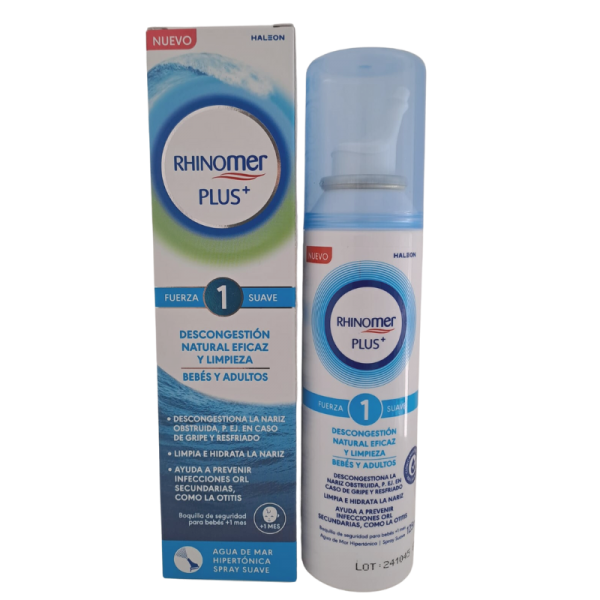 Rhinomer Plus Bebes y Adultos Fuerza 1 1 Spray 125 Ml
