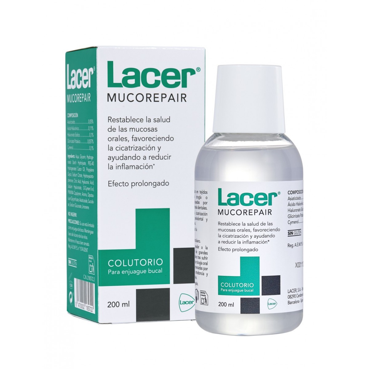 Lacer Mucorepair Colutorio 200ml