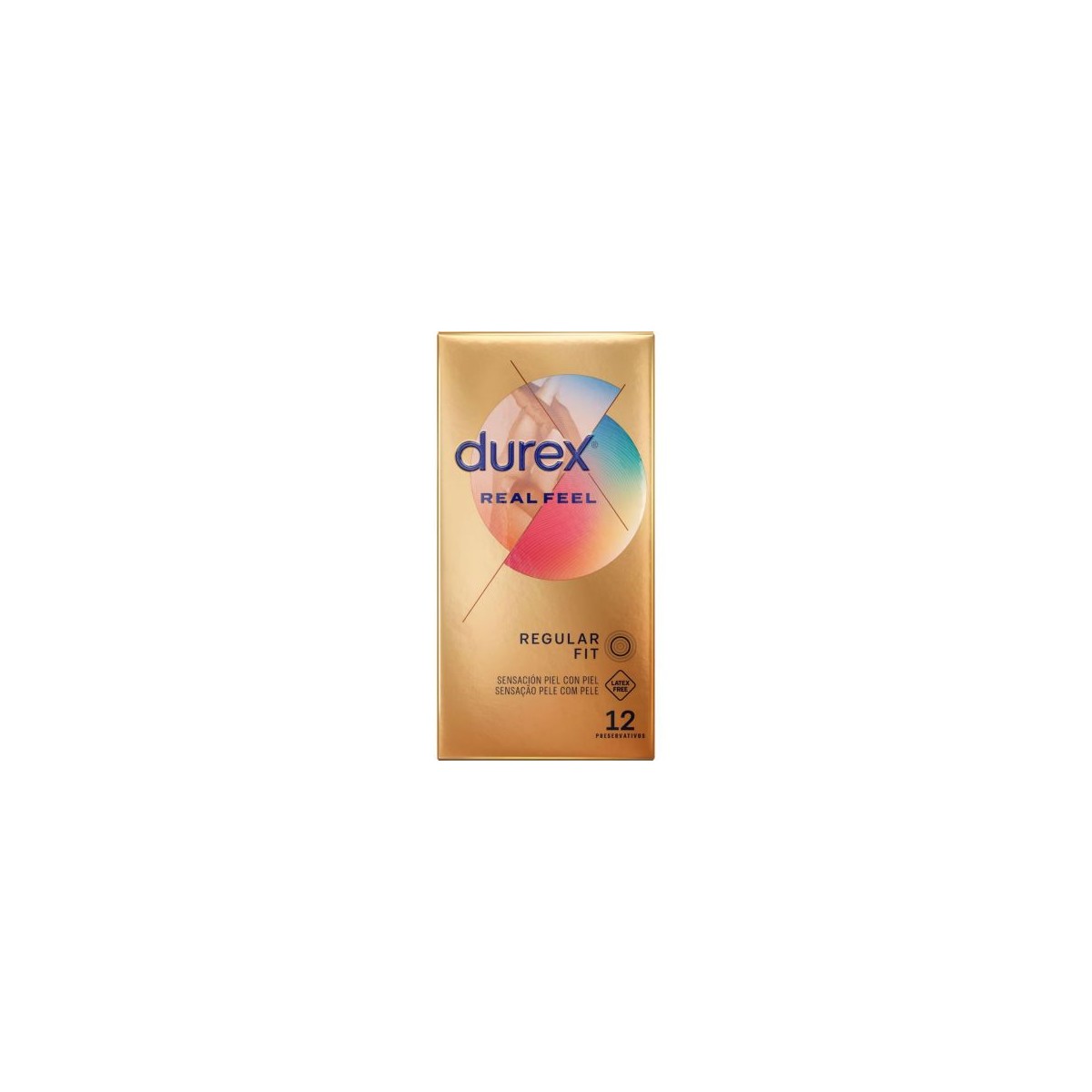 Durex Real Feel Regular Fit 12 Preservativos