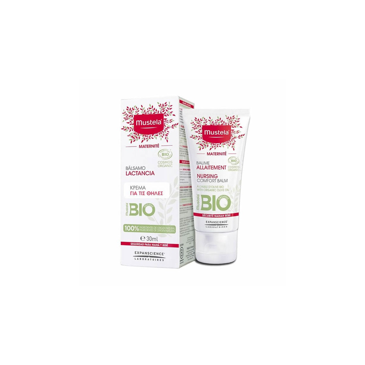 Mustela Balsamo Lactancia Bio 30 ML.