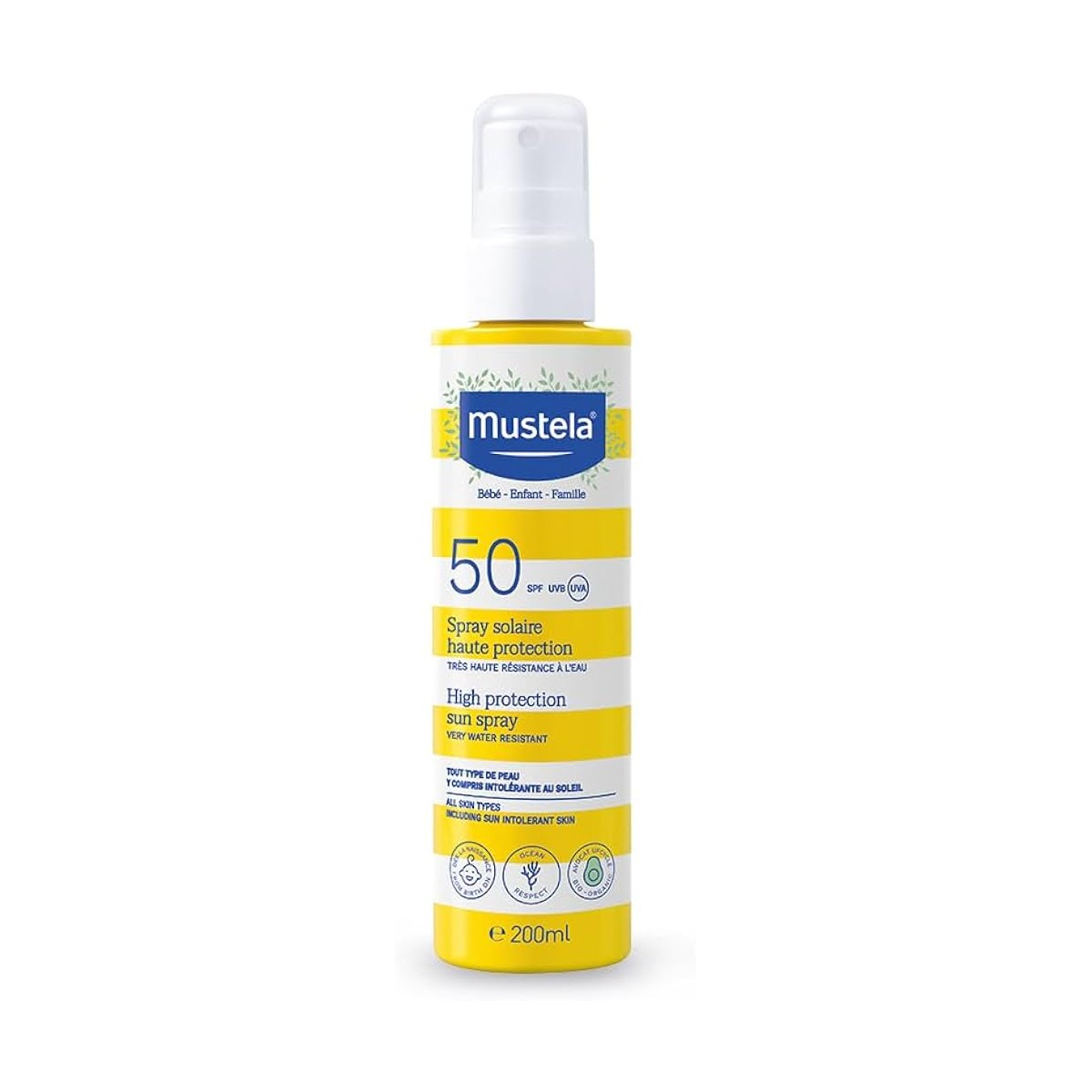 Mustela Spray Solar Alta Proteccion SPF 50+ 200 ML