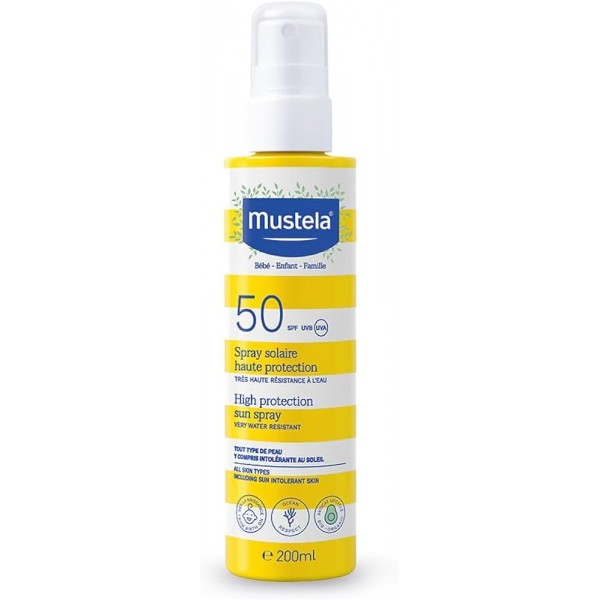Mustela Spray Solar Alta Proteccion SPF 50+ 200 ML