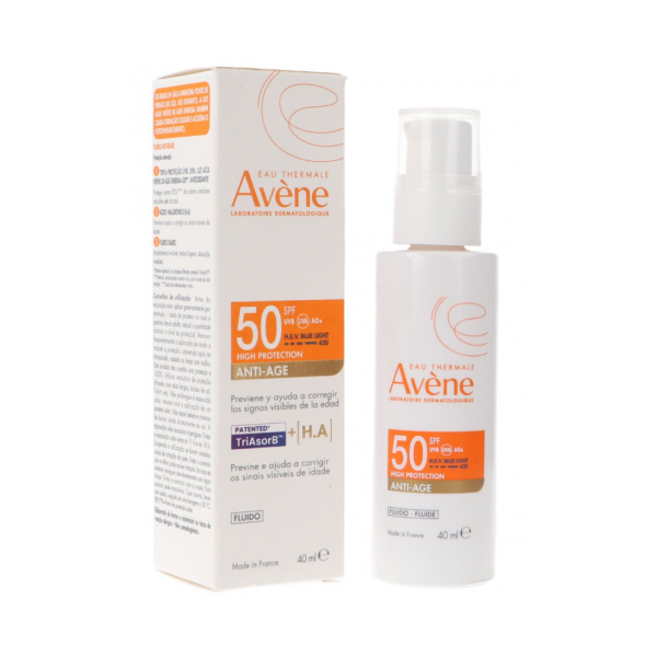 Eau Thermale Avene Fluido AntiedadAlta Proteccion SPF 50+40 ML