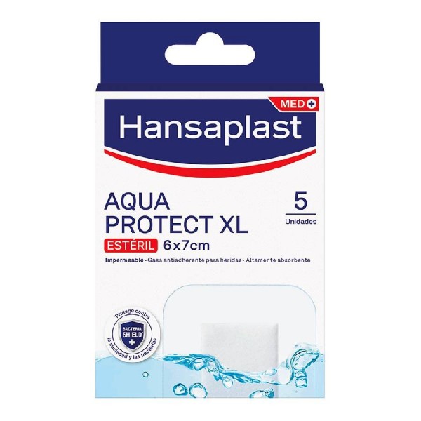 Hansaplast Aqua Protect Aposito Adhesivo 5unidades XL