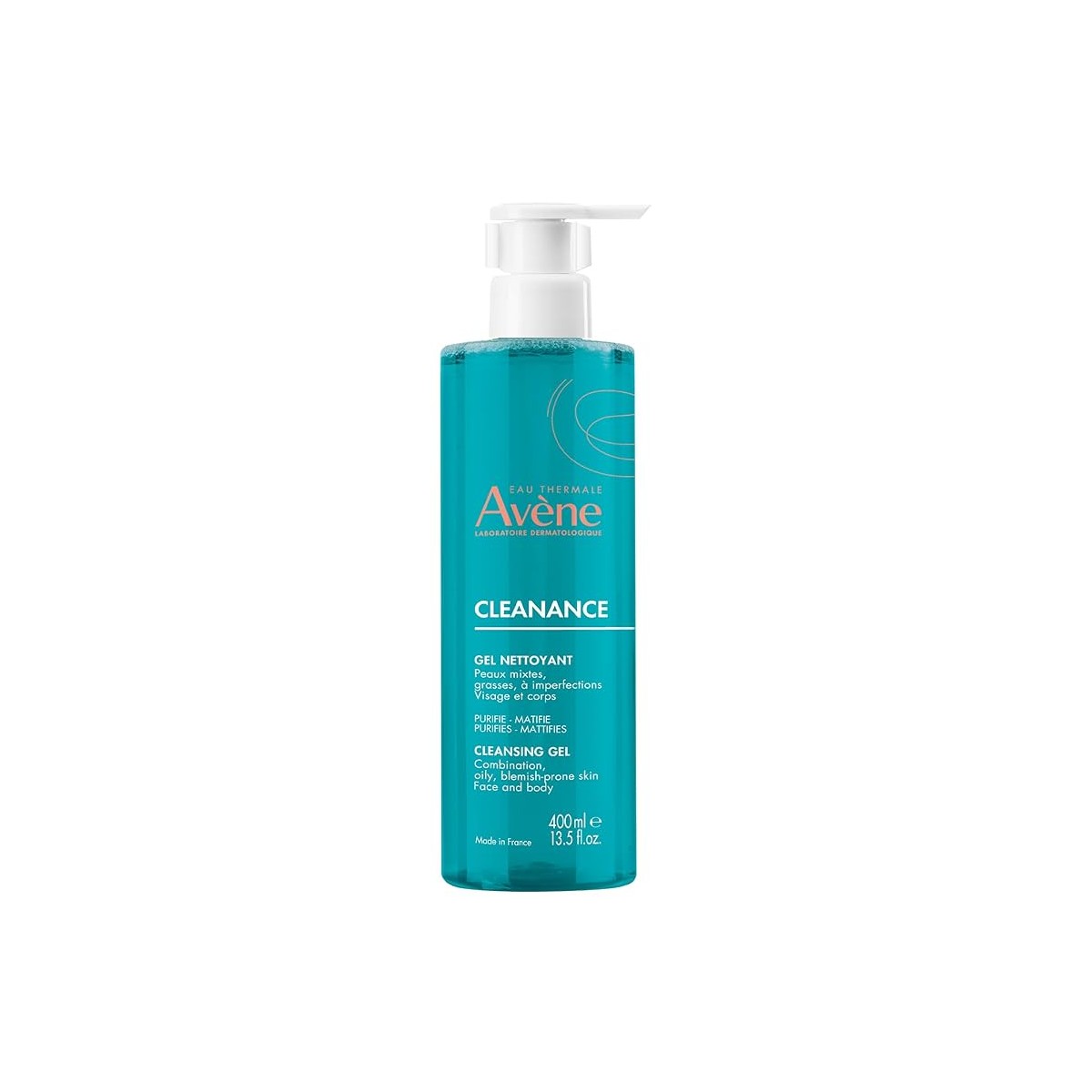 Avene Cleanance Gel Limpiador 400 ml