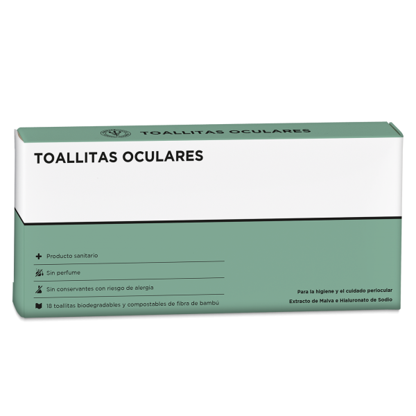 Toallitas oculares 18 unidades beFarmacia