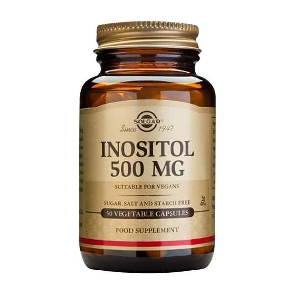 Solgar Inositol 500 Mg 50 Cápsulas Vegetales