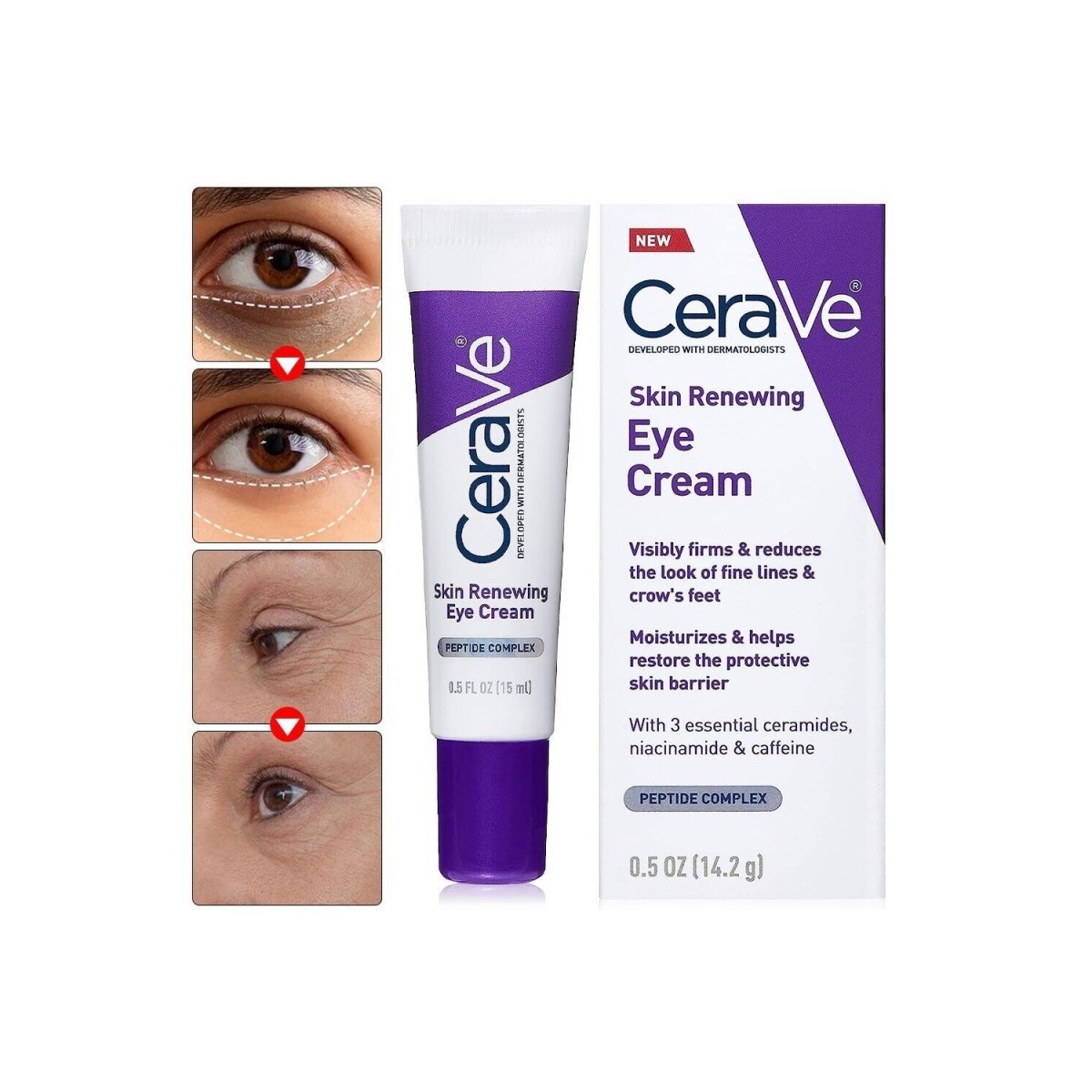 Cerave Skin Renewing Contorno Ojos Reafirmante...