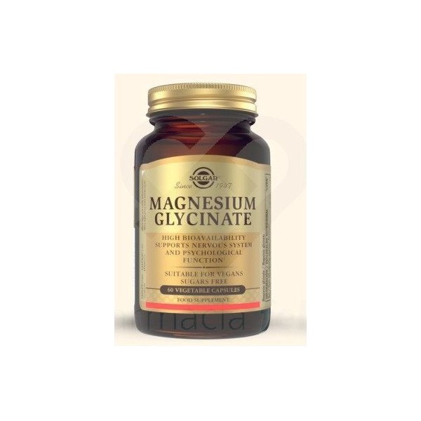 Solgar Magnesio Bisglicinato 60 Capsulas