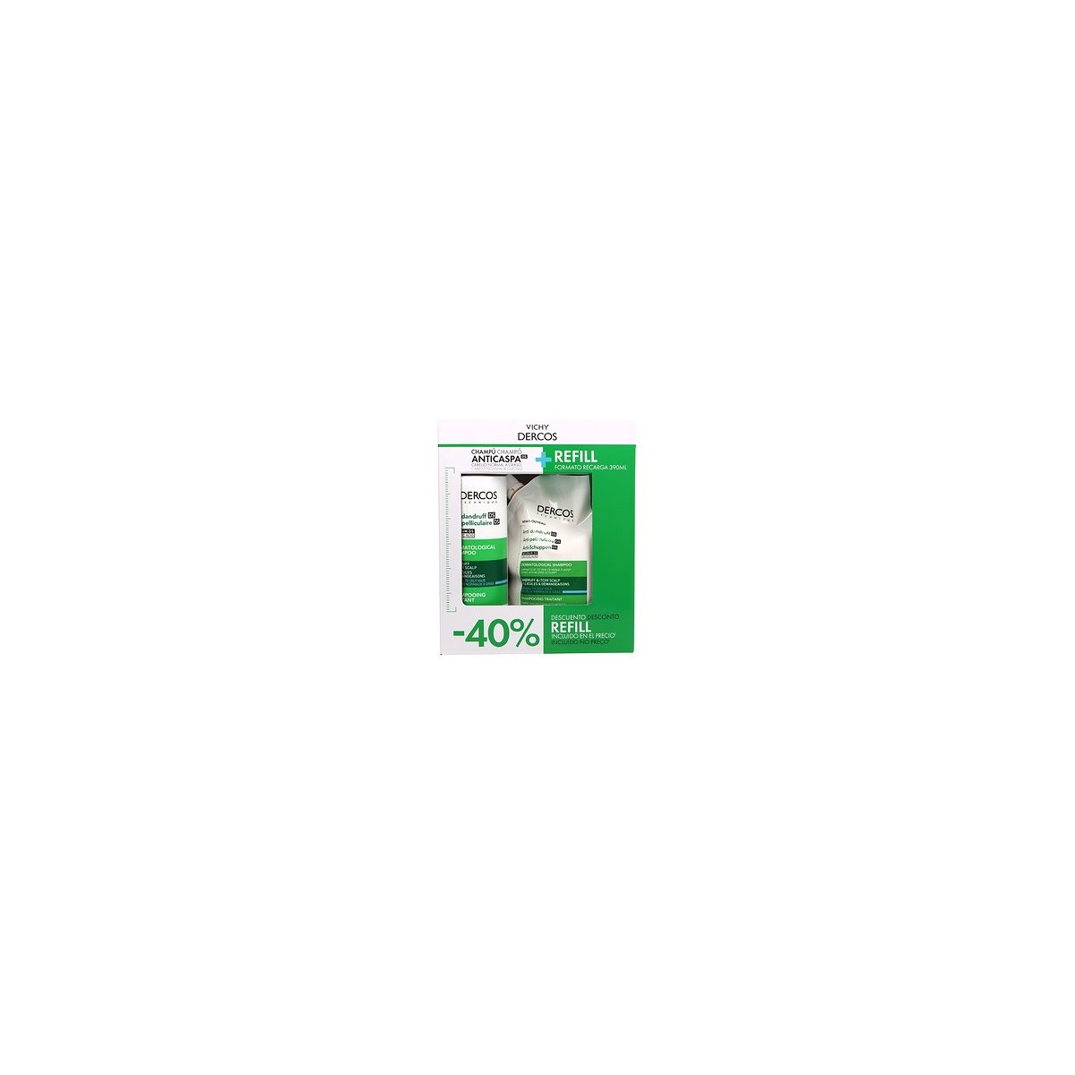Vichy Dercos Champu Anticaspa + Refill Formato...