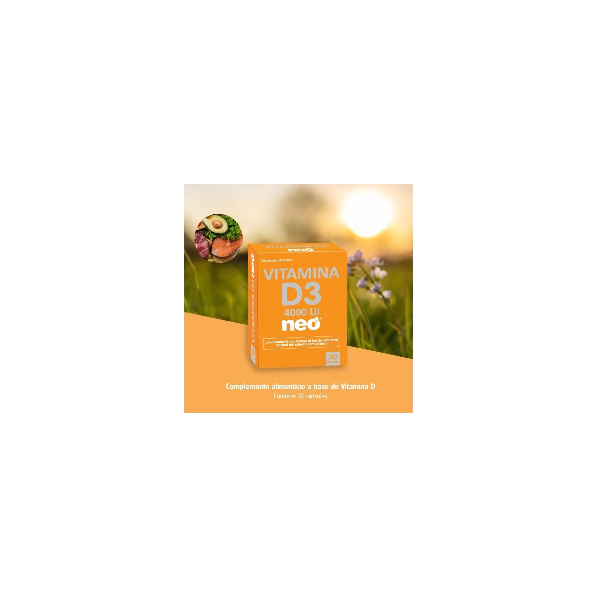 Vitamina D3 Neo  30 Capsulas