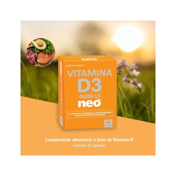 Vitamina D3 Neo  30 Capsulas