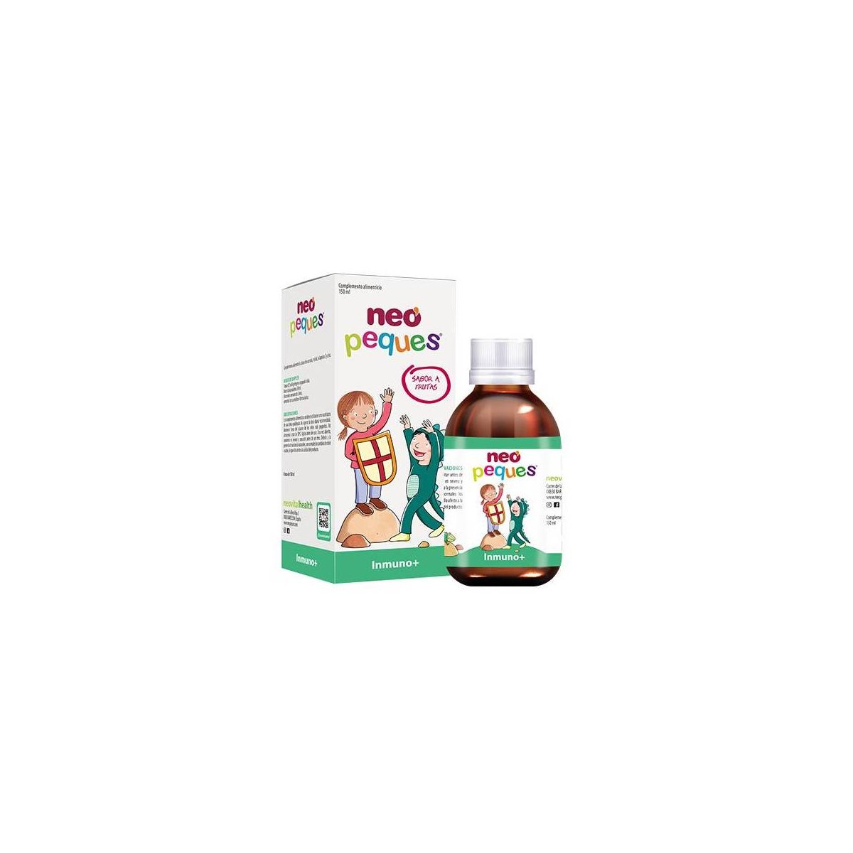 Neo Peques Inmuno+  1 Frasco 150 ML Sabor Frutas