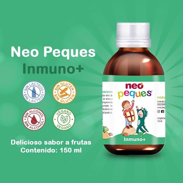 Neo Peques Inmuno+  1 Frasco 150 ML Sabor Frutas