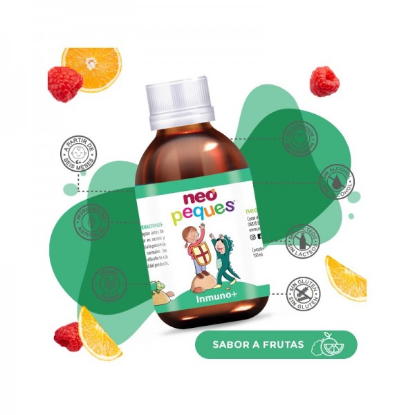 Neo Peques Inmuno+  1 Frasco 150 ML Sabor Frutas