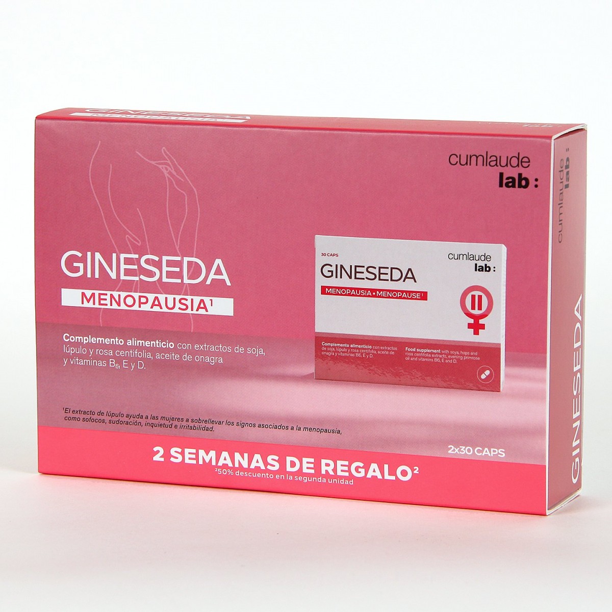 Cumplaude Gineseda Capsulas Duplo 2 X 30 Capsulas