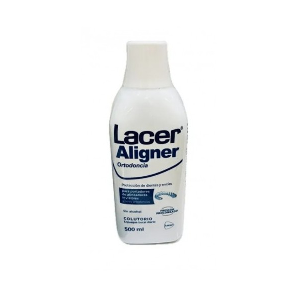 Lacer Aligner Ortodoncia Colutorio 500 ML Sabor Menta