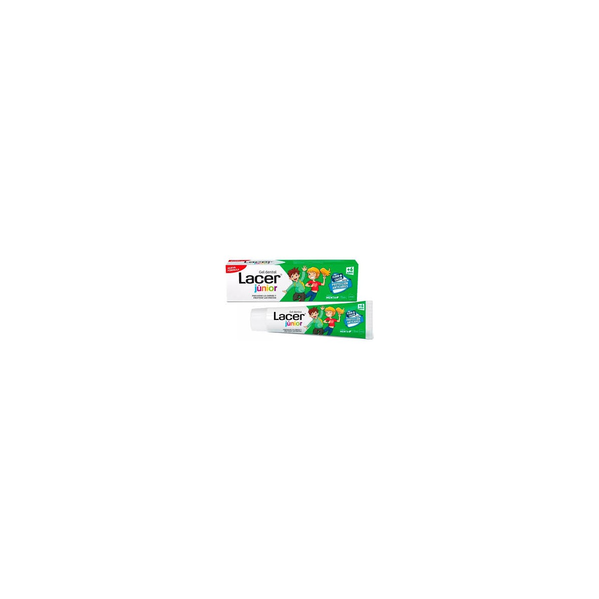 Lacer Junior Gel Dental 75 ml Menta