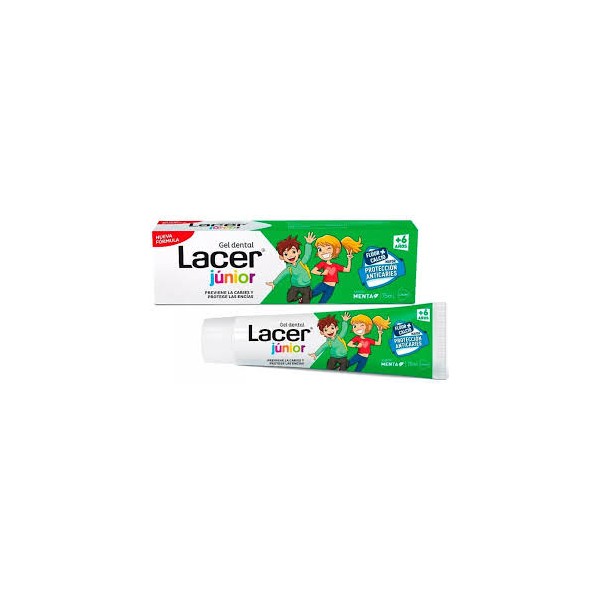 Lacer Junior Gel Dental 75 ml Menta
