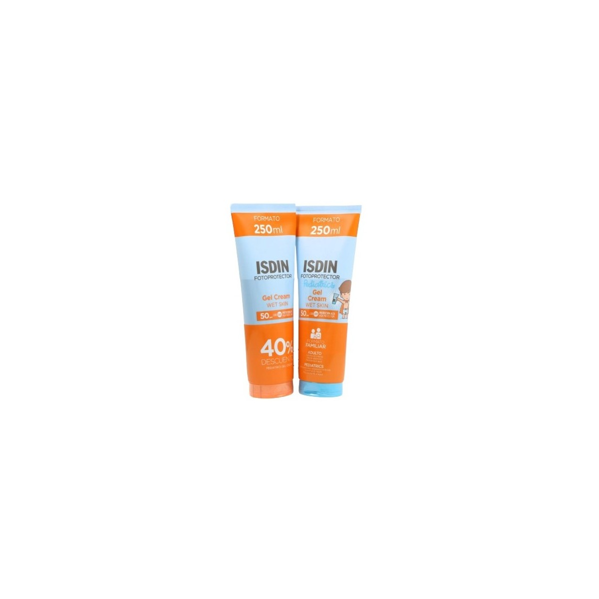 Isdin Fotoprotector Pack Gel Crema 250ML + Pack...
