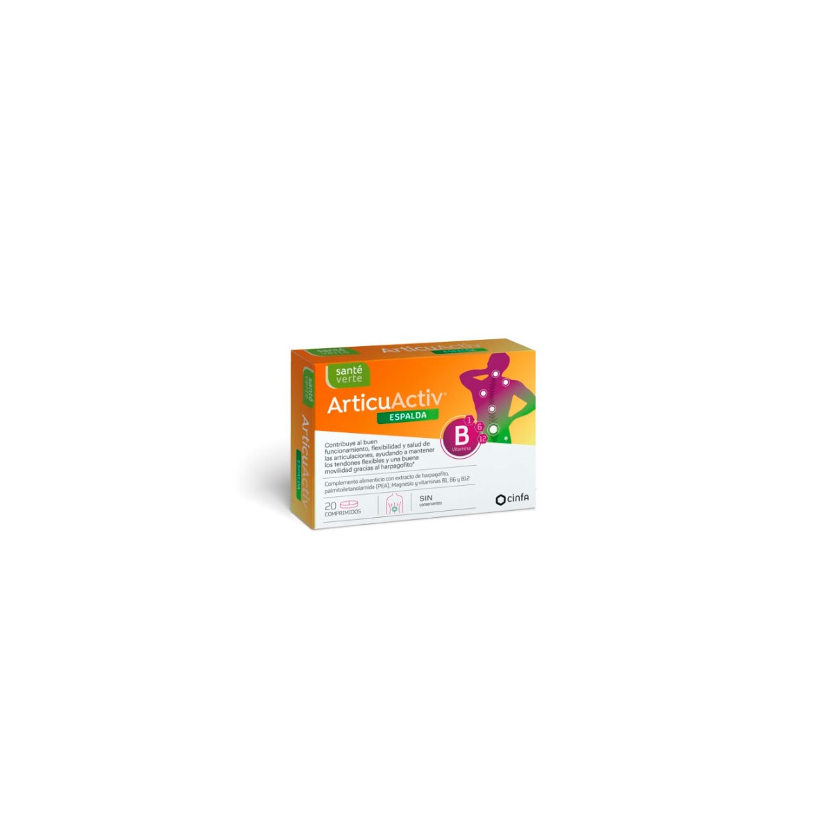 Sante Verte Articuactiv Espalda  20 Comprimidos