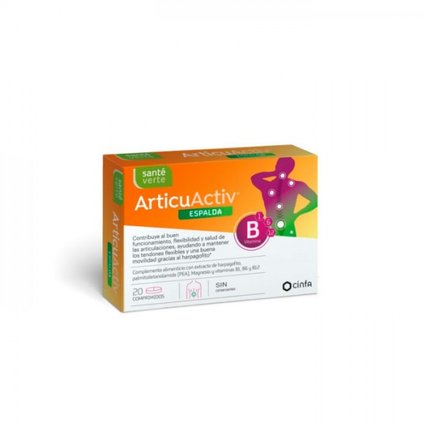Sante Verte Articuactiv Espalda  20 Comprimidos