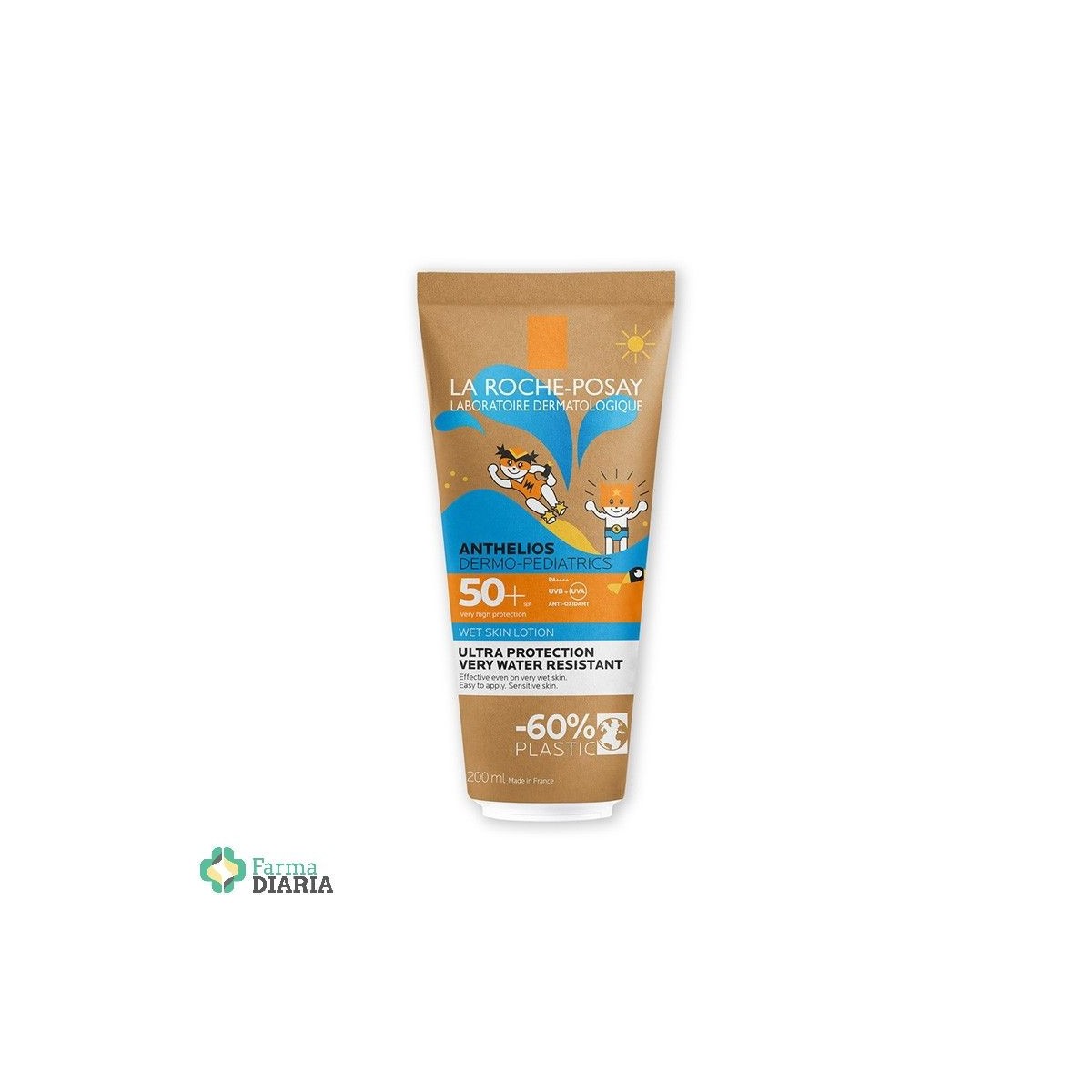 La Roche Posay Anthelios Loción Wet Skin SPF50...