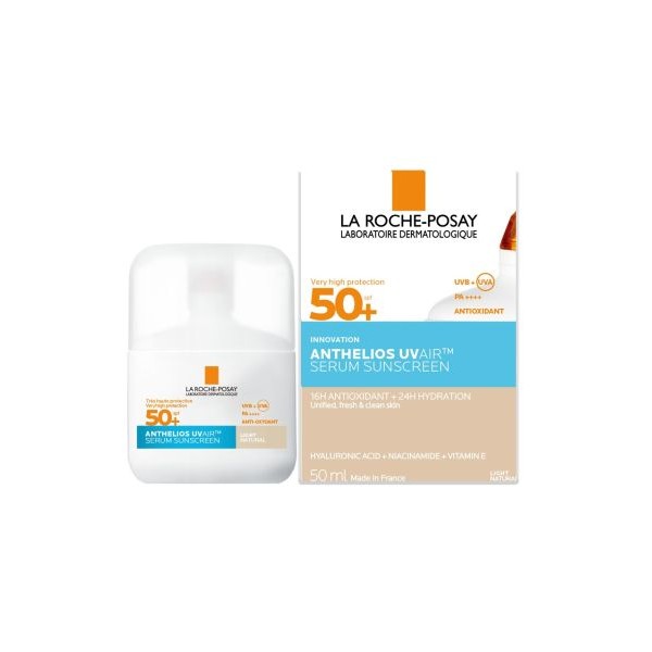 Anhelios UV Air SPF 50+ La Roche Posay 50 ML Color Light 2