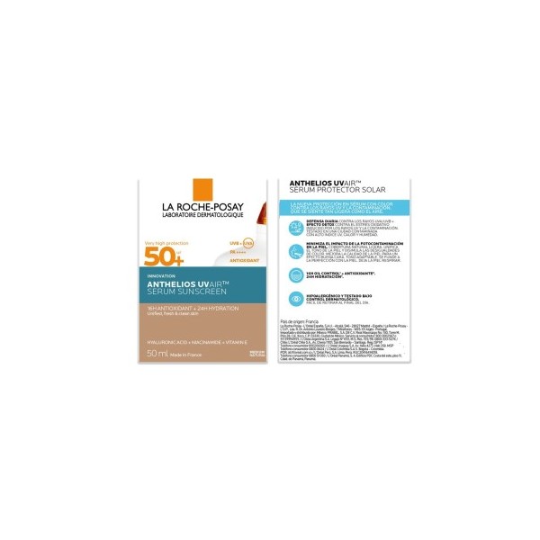 Anthelios UV Air SPF 50+ La Roche Posay 50 ML Color Medium