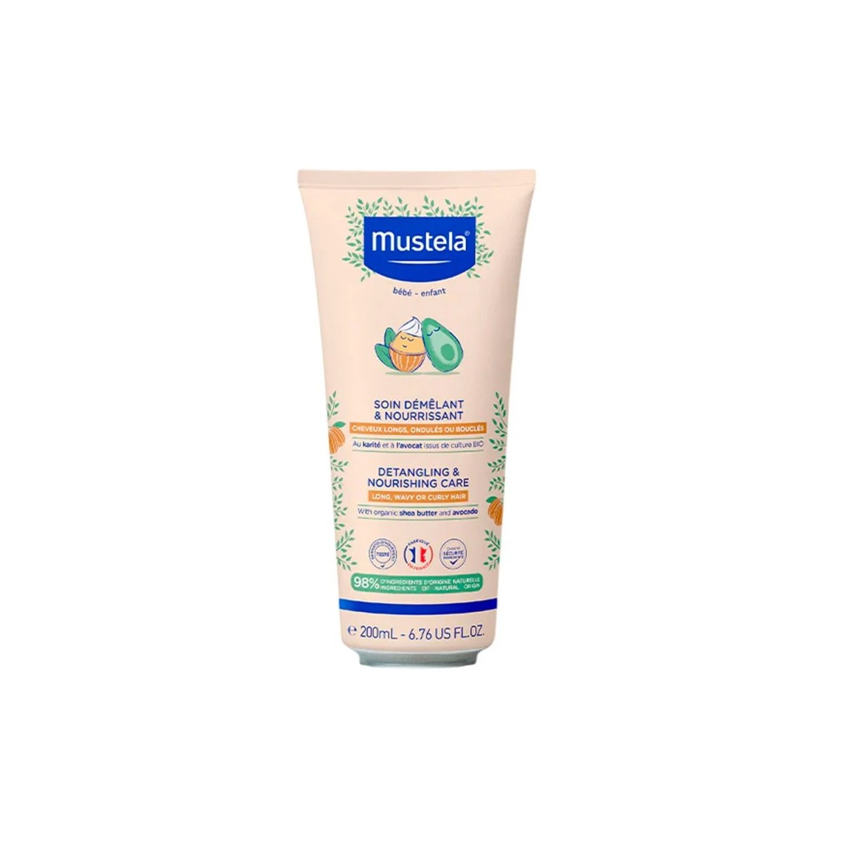 Mustela Acondicionador 2 En 1 Desenredante Y...