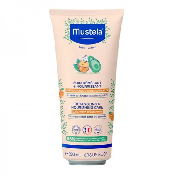 Mustela Acondicionador 2 En 1 Desenredante Y Nutritivo 200 ML