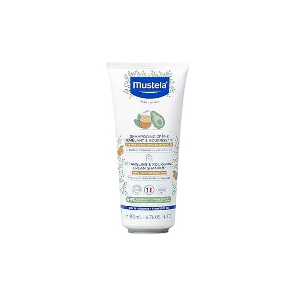 Mustela Champú Desenredante Y Nutritivo En Crema 200 ML