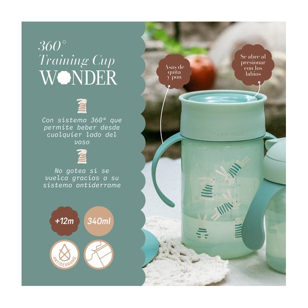 Taza De Aprendizaje 360º Suavinex +12 Meses 1 Unidad 340 ML