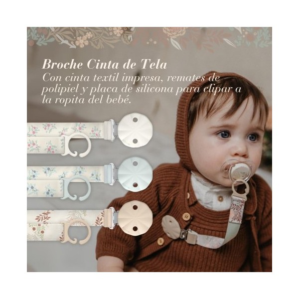 Broche Textil Selection Suavinex 1 Unidad