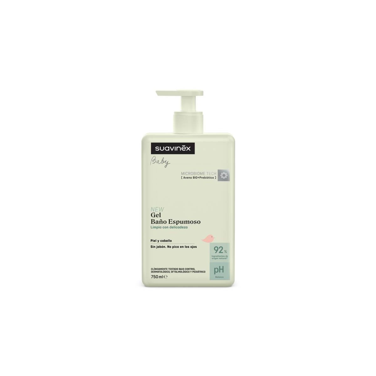 Suavinex Baby Gel Baño Espumoso 1 Envase 750 ML