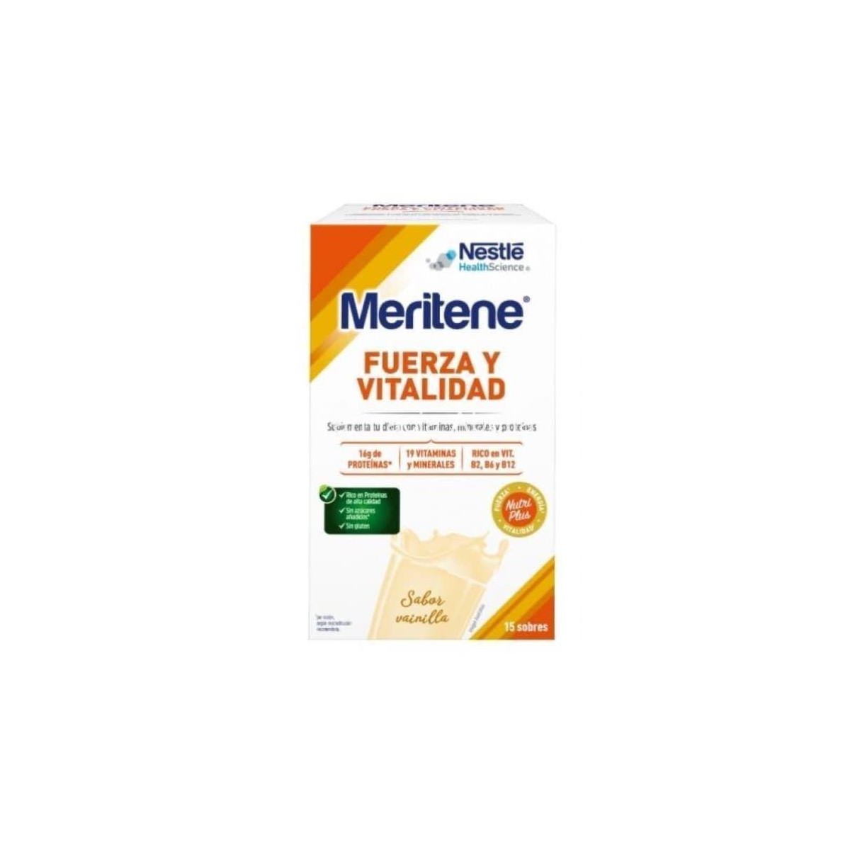 Meritene Fuerza Y Vitalidad Batido 15 Sobres...