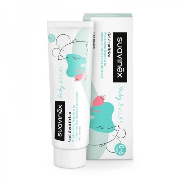 Oral Baby Dentrifico Suavinex 1 Tubo 50 ML Sabor Fresa