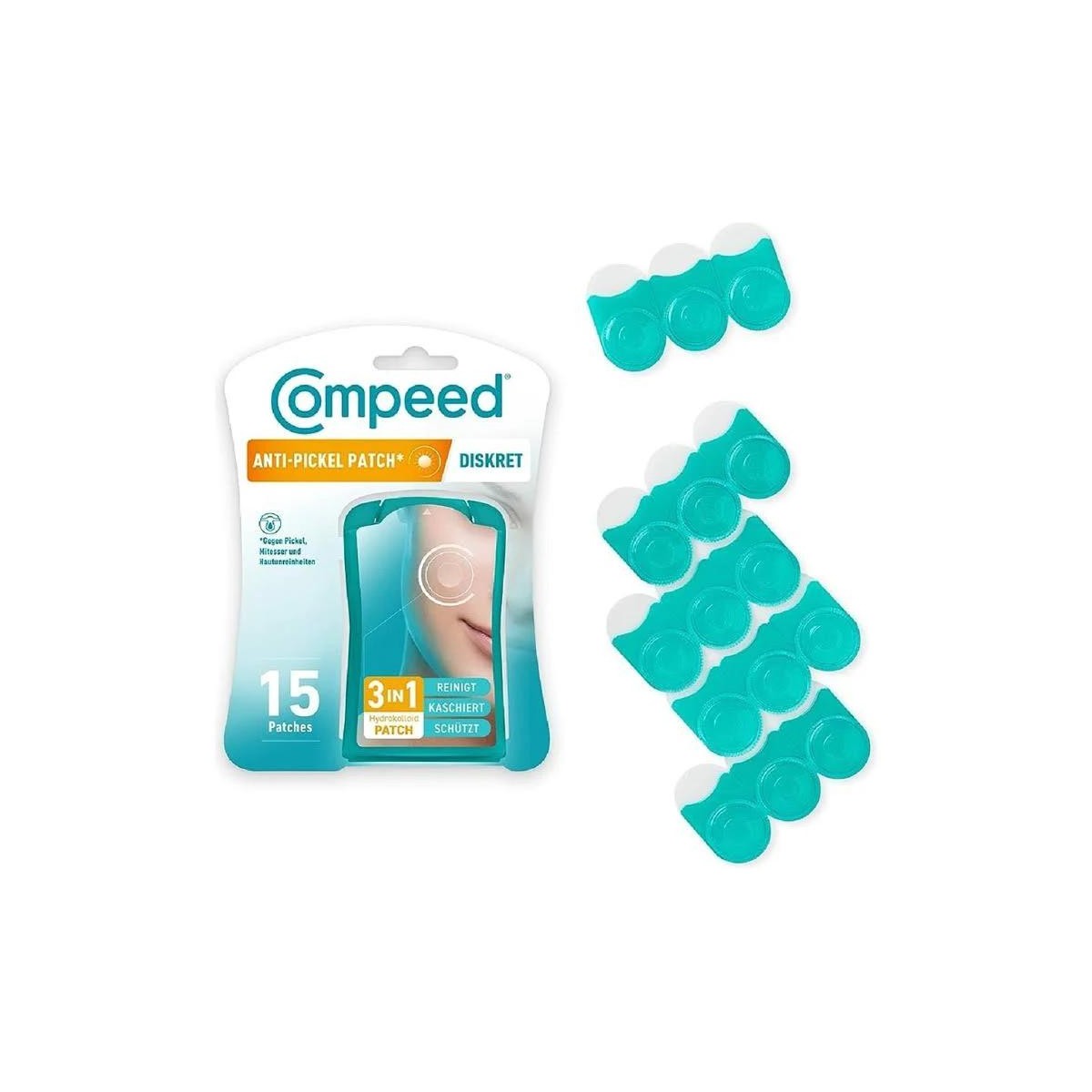 Compeed Parche Anti-Granos Discreto Triple...