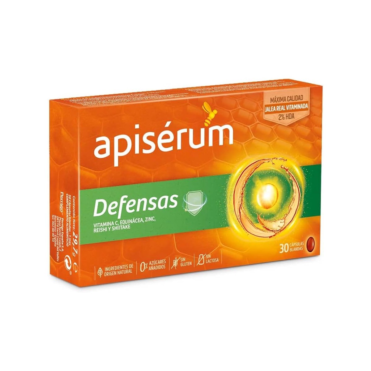 Apiseruum Defensas 30 Capsulas Blandas