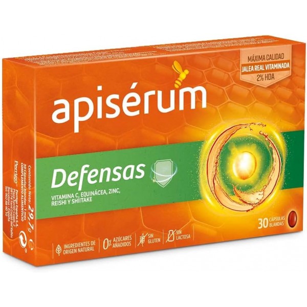 Apiseruum Defensas 30 Capsulas Blandas