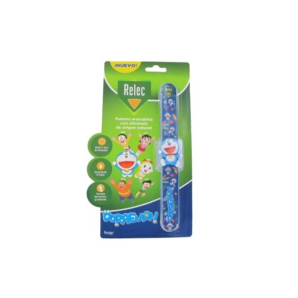 Relec Pulsera Aromatica 1 Unidad Doraemon