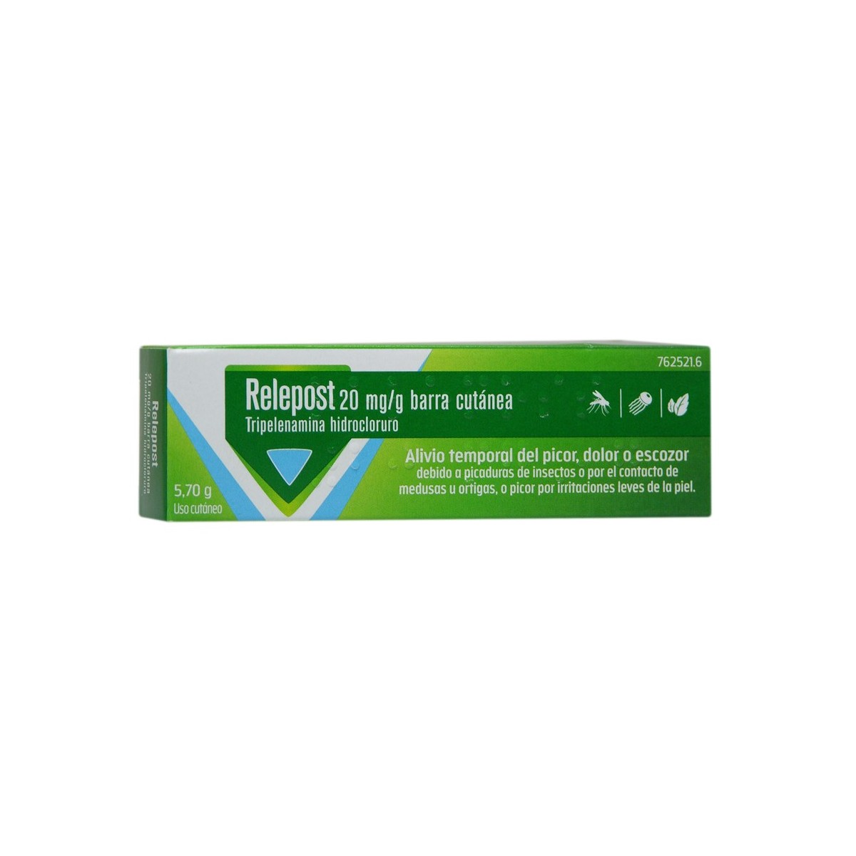 Relepost 20 MG/G Barra Cutanea 1 Aplicador 5,75 G
