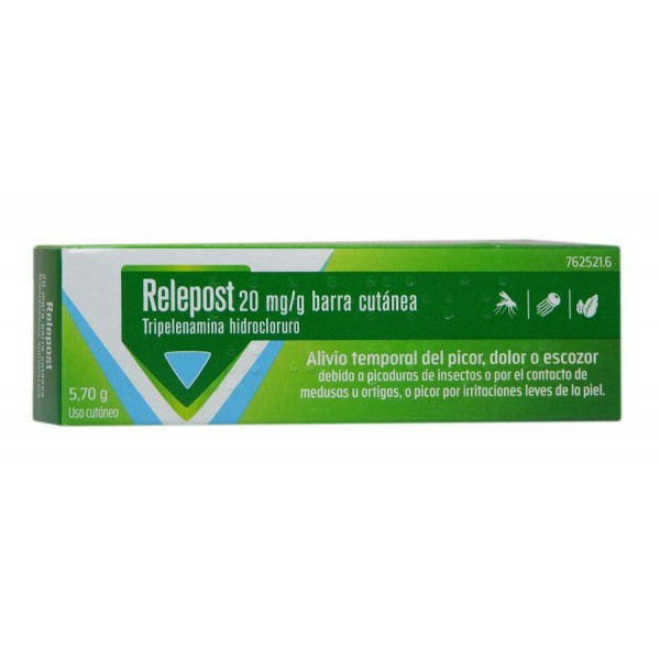 Relepost 20 MG/G Barra Cutanea 1 Aplicador 5,75 G